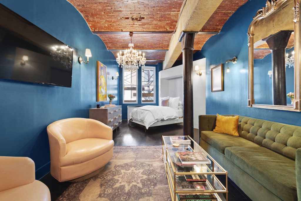 This $700K West Village loft is a compact, colorful co-op