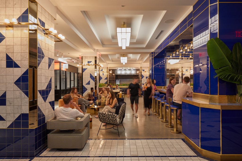 See inside The Deco, an eclectic new food hall in Midtown West
