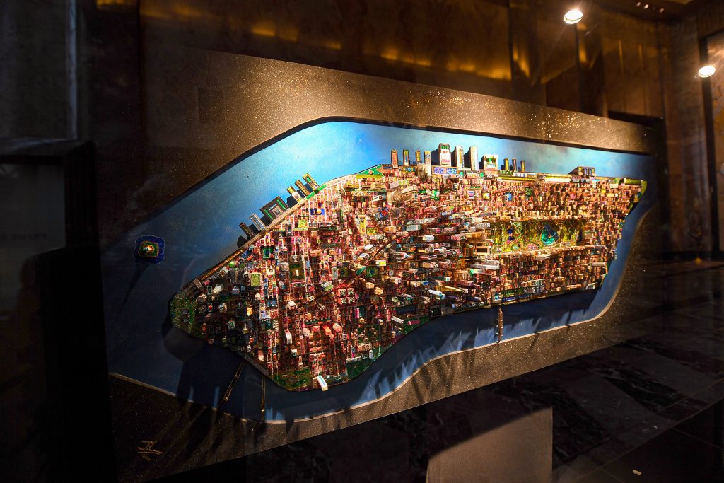 This incredibly detailed 3D replica of Manhattan took 1,000 hours to complete