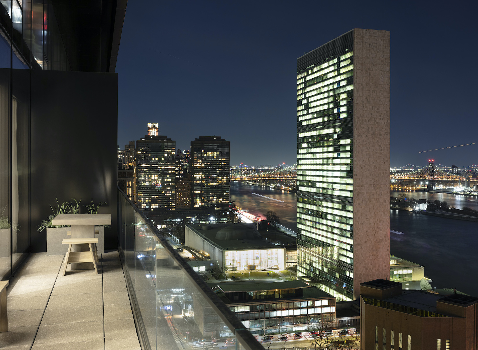 This $8M penthouse near the UN has some killer views