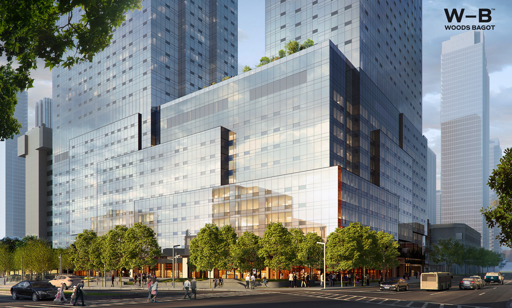 One Journal Square, Jersey City, Kushner Companies, Woods Bagot