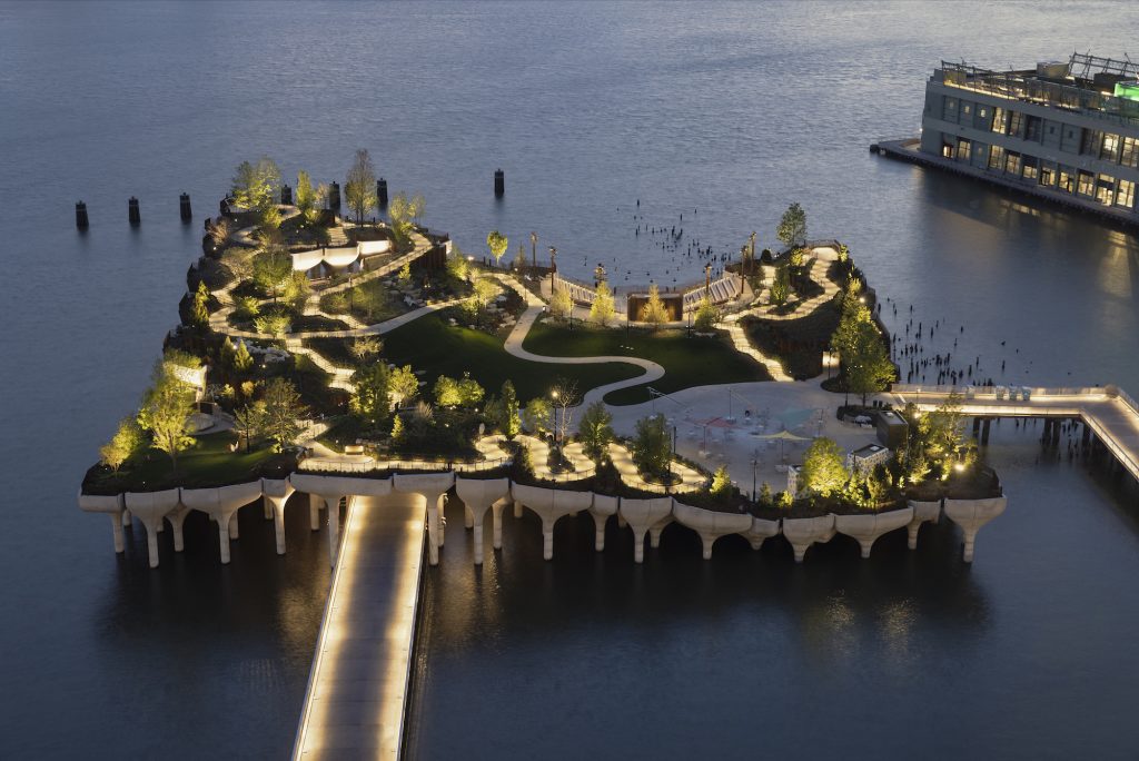 NYC’s newest park Little Island finally opens on the Hudson River