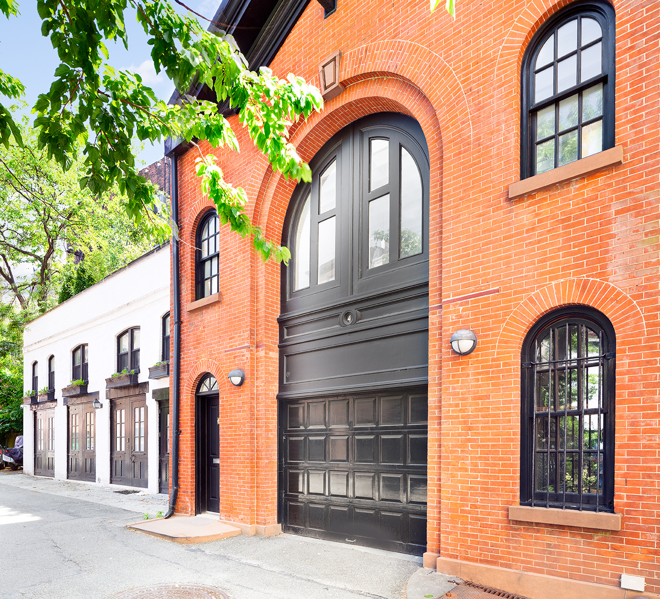 On a private mews in Brooklyn Heights, this creatively restored carriage house is asking $5.5M