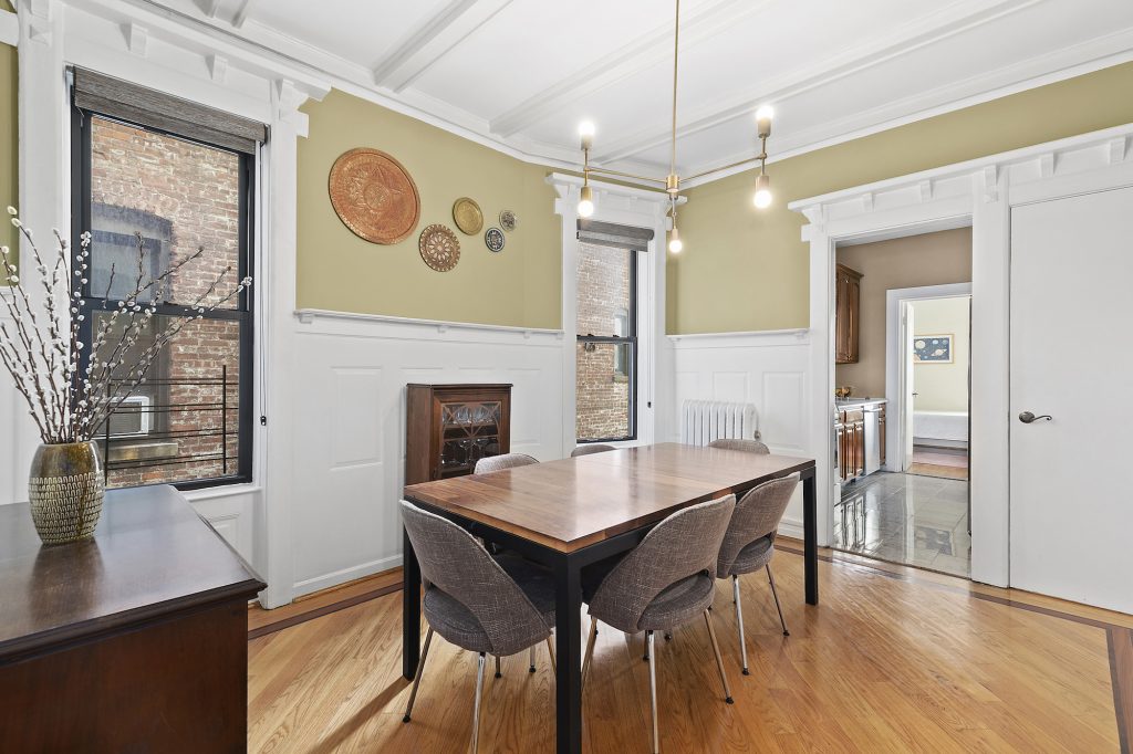 For $1.2M, a lovely three-bedroom condo in the Clinton Hill building where Biggie Smalls grew up
