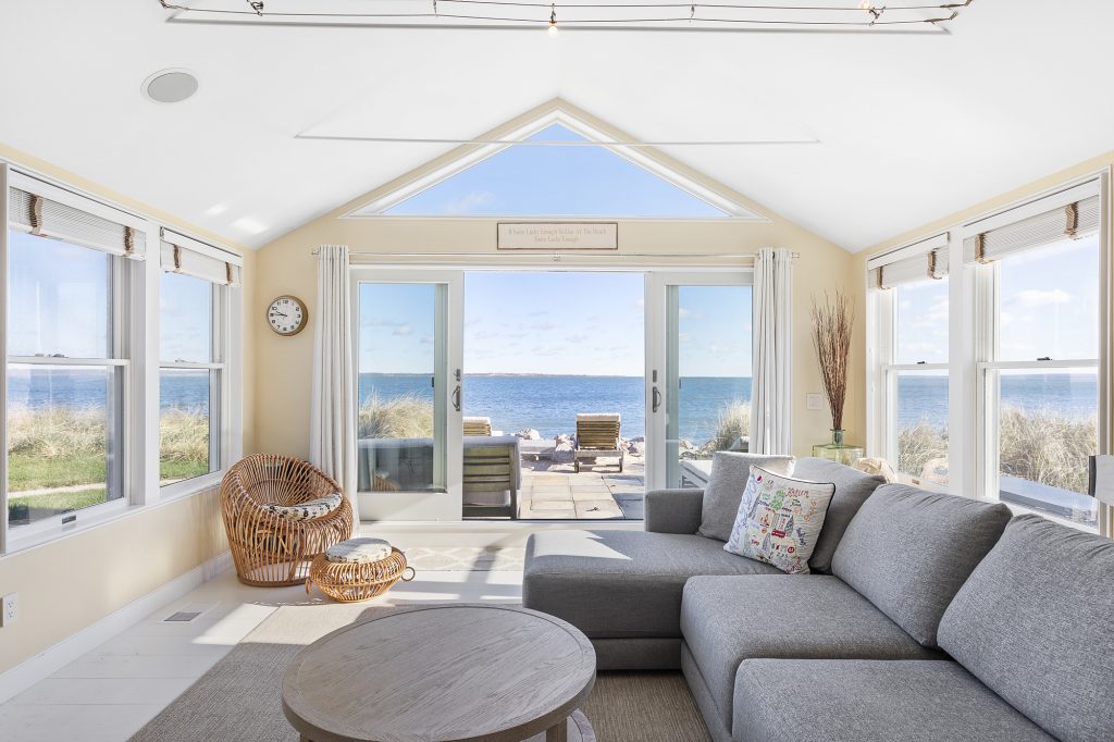 For $3.4M, three East Hampton cottages add up to a waterfront paradise