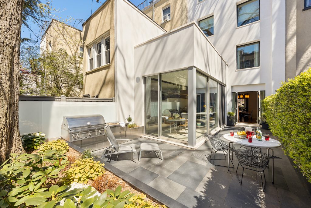Arts-and-Crafts style and Mid-Century Modern meet seamlessly in this unusual $9M Park Slope home