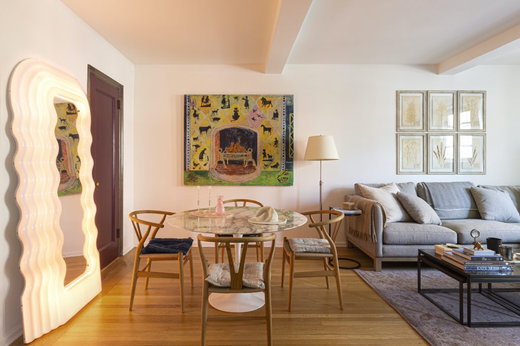 This $1.9M West Village pre-war condo has all the interior style of a chic design hotel