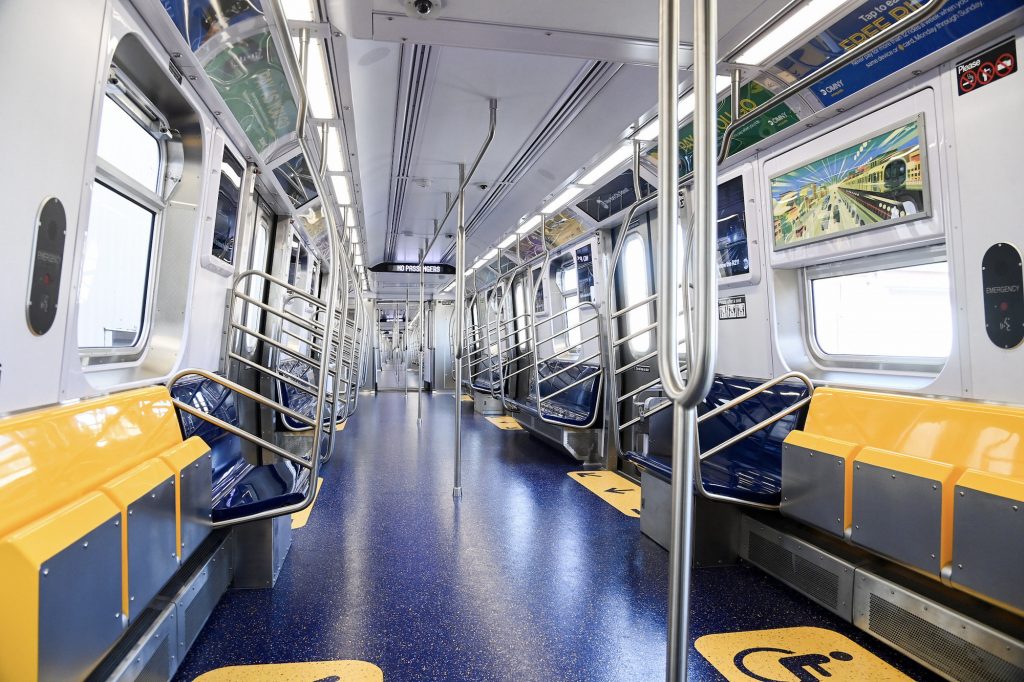 New open gangway subway cars to debut on the A and C lines this year