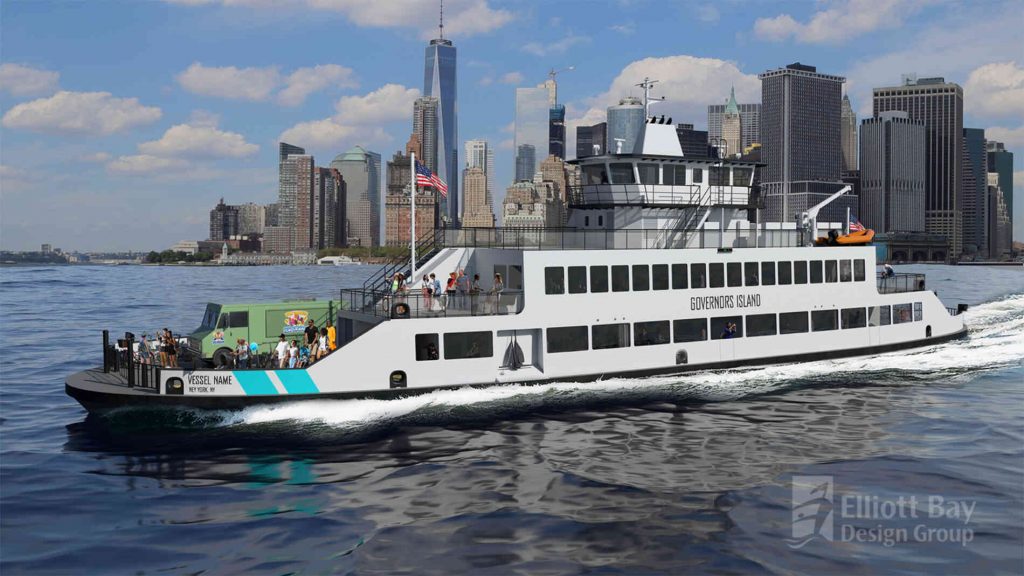 NYC to launch new hybrid ferry to Governors Island
